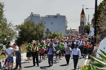 Undécima edición de la Traída Infantil del Agua en Lomo Magullo (Foto TA y Francisco Javier Santana)